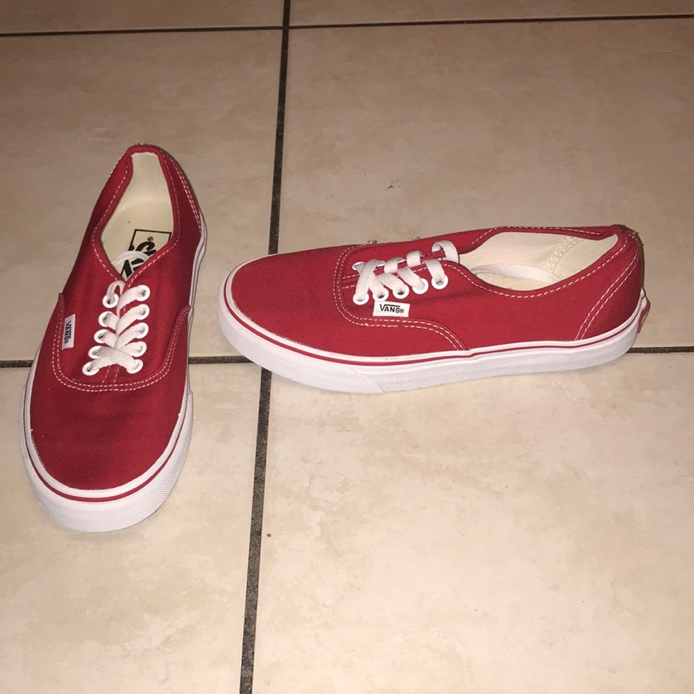 Red Vans